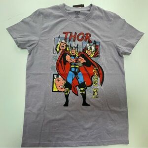 Marvel Thor The Mighty Grey Men's Shirt